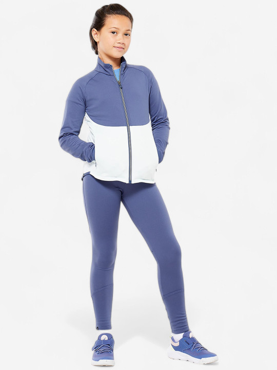 Decathlon Kids Blue S500 Breathable Tracksuit