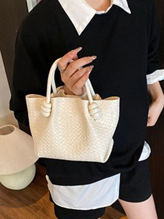 CORSICA Women Textured Structured Quilted Satchel Bag