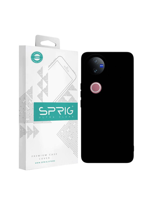 SPRIG IQOO Z10R 5G TPU Matte Back Cover