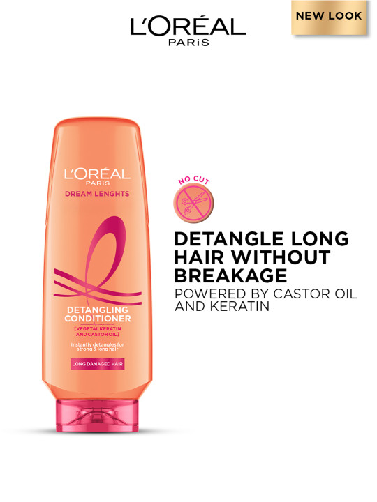 LOreal Paris Dream Lengths Detangling Conditioner with Vegetal Keratin - 175 ml