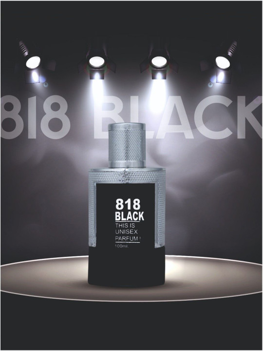 818 Black Perfume - 100 ml