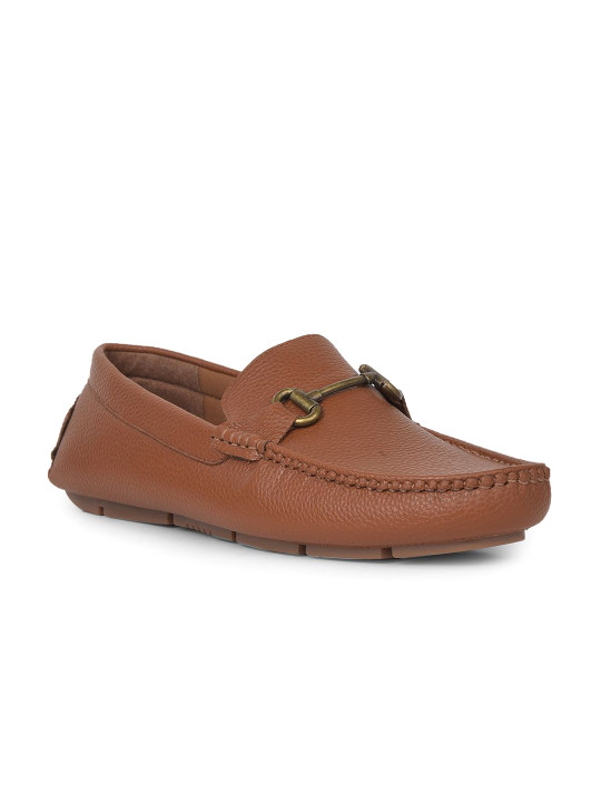 Bata Men Round Toe Slip-On Loafers