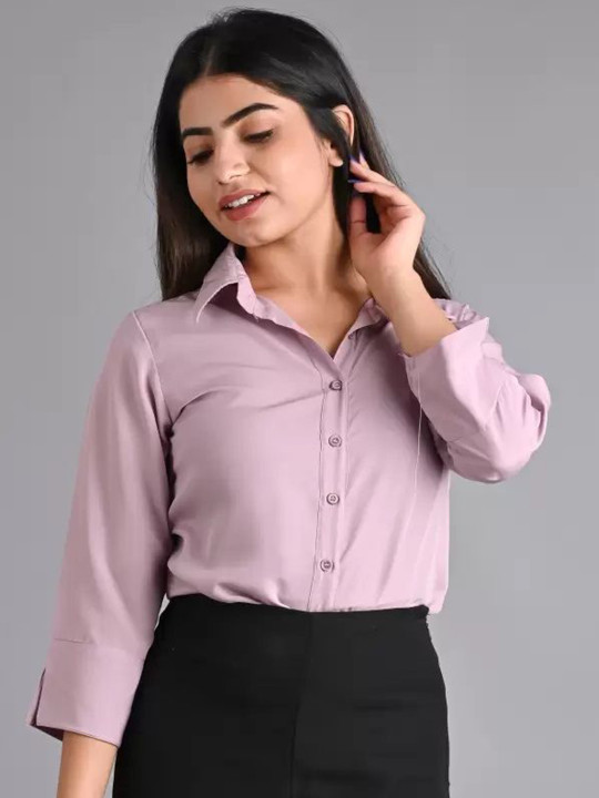 GM SARA Spread Collar Formal Shirt