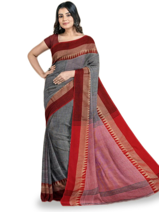 Saree star Woven Design Taant Sarees