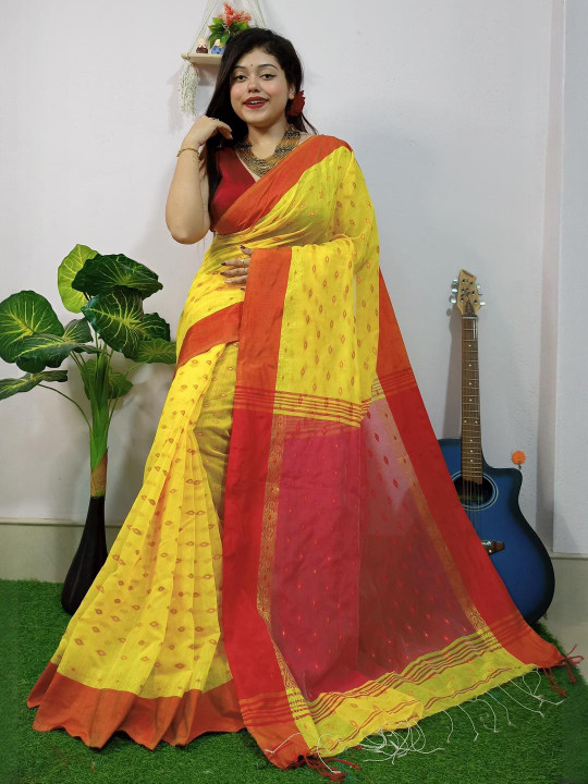 SUSHRITA BOUTIQUE Woven Design Ilkal Cotton Saree