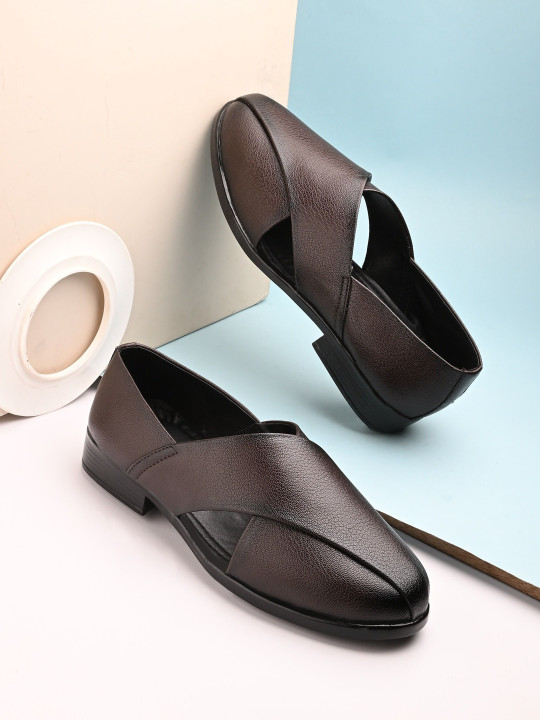 BELLION Men Shoe-Style Sandals