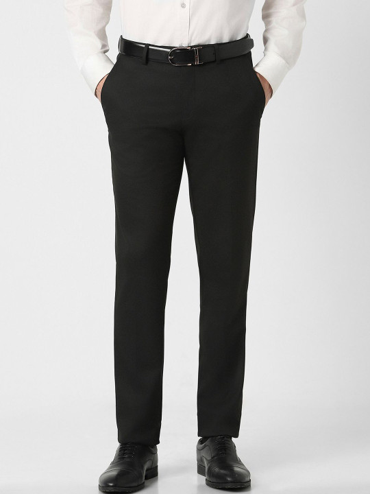 Peter England Elite Men Slim Fit Trousers