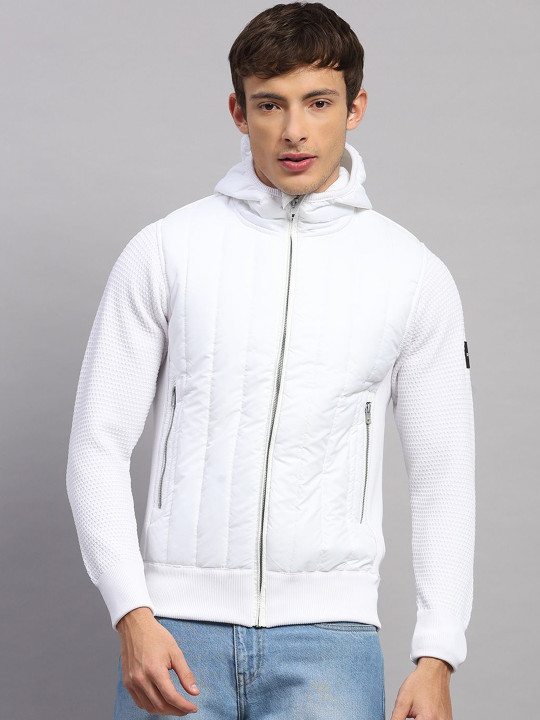 Monte Carlo Men Colourblocked Woollen Pullover