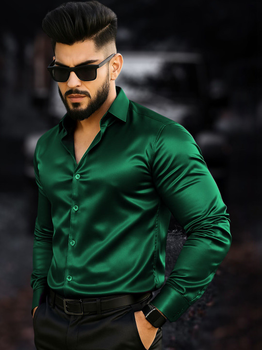 Nat Jastica Men Comfort Party Shirt