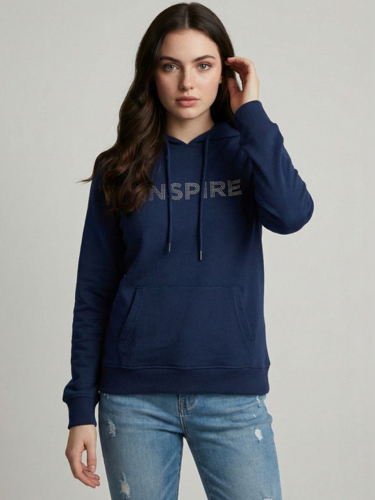 Roadster The Lifestyle Co Fleece Hood Regular Pullover Sweatshirts