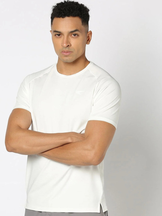 Performax Men Solid Round Neck Training T-shirt