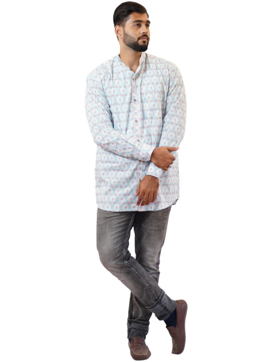 PRETANSHAH Men Comfort Printed Casual Shirt