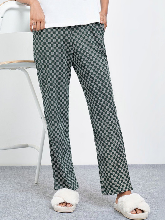 Dreamz by Pantaloons Printed Pure Cotton Straight Lounge Pant