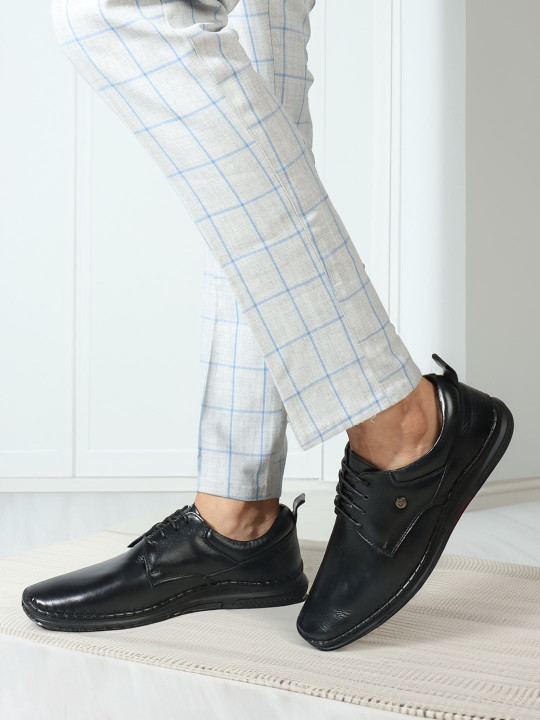 Carlton London Men Leather Derbys Shoes