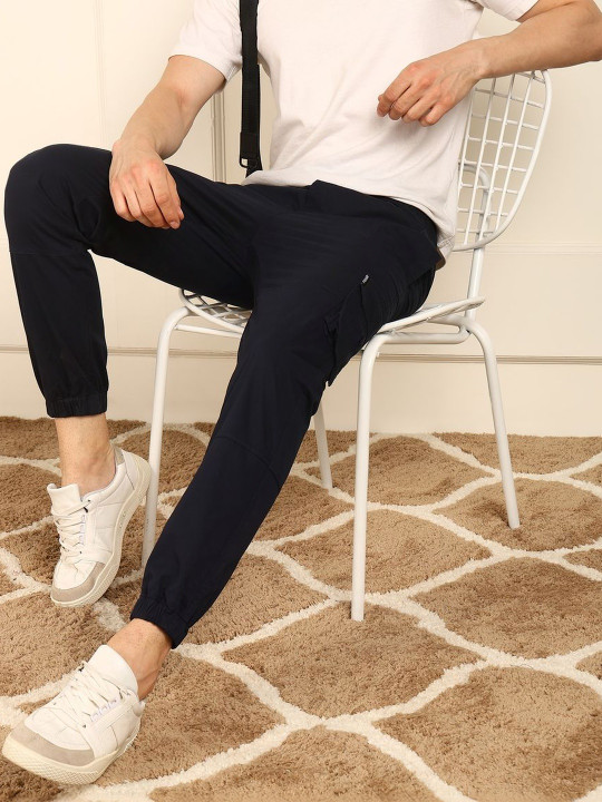 XENOR Men Slim Fit Cargos Trousers