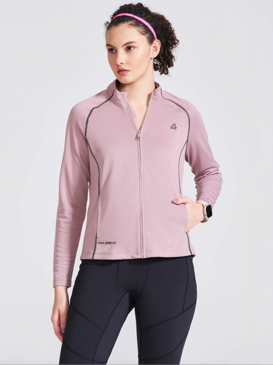 Campus AP WOMEN-TOP DRYFIT Women Lightweight Antimicrobial Training or Gym Sporty Jacket