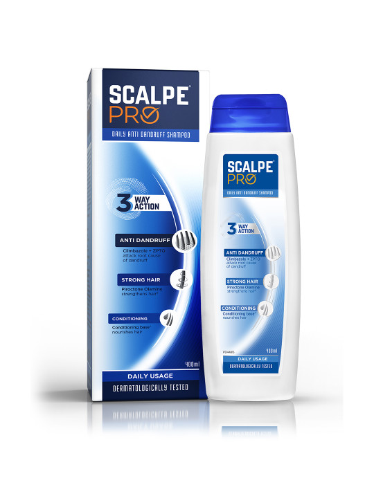Scalpe Pro Daily Anti Dandruff Shampoo - 400 ml