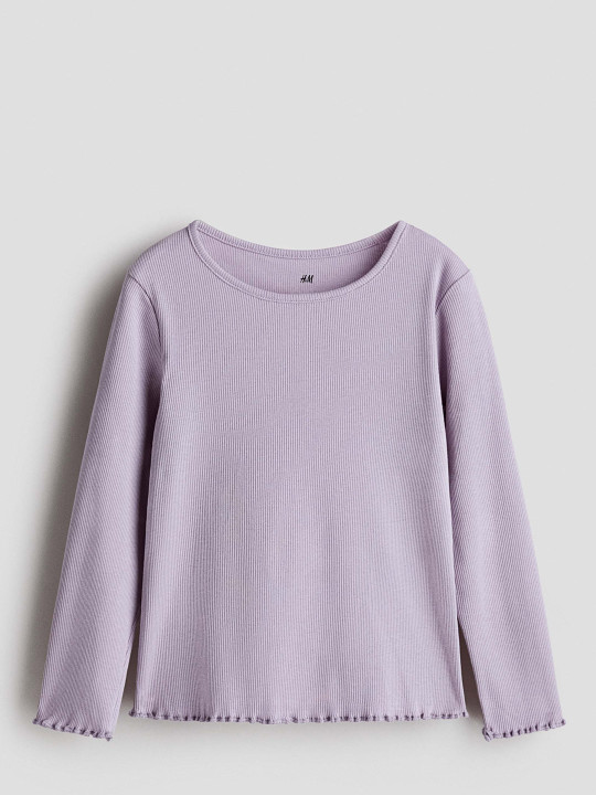 H&M Long-sleeved Jersey Top