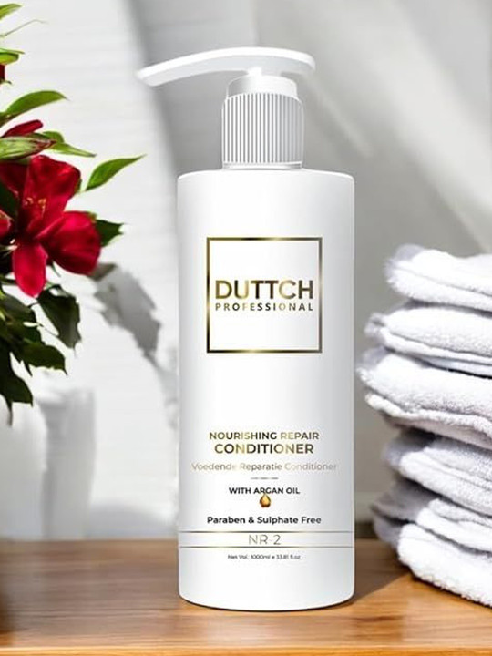 Duttch Professional Nourishing Repair Conditioner For Strength With Argan Oil - 1L