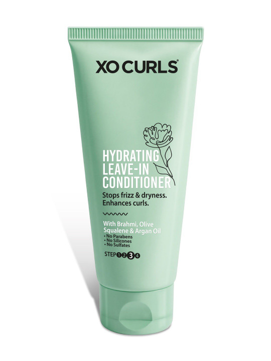 XO CURLS Hydrating Leave-in Conditioner For Frizz Free & Shiny Hair - 50 ml