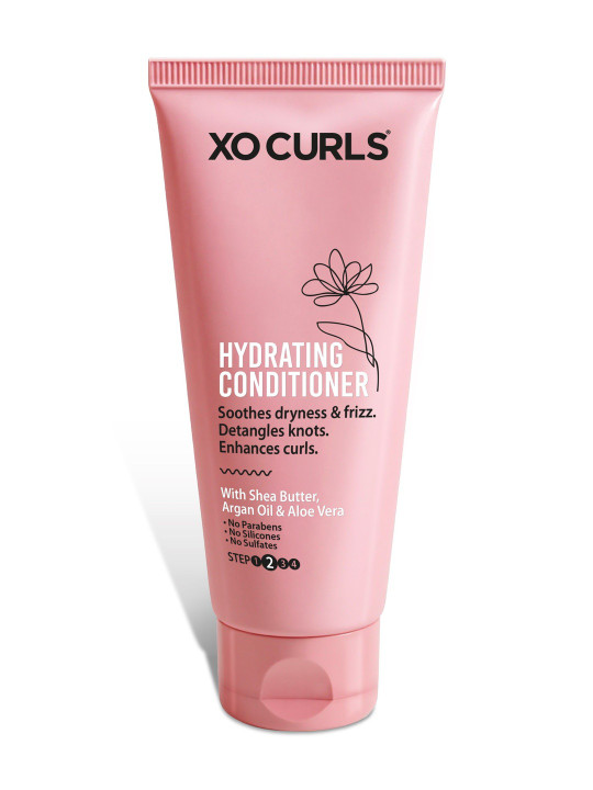 XO CURLS Hydrating Conditioner With Shea Butter & Argan Oil - 50 ml