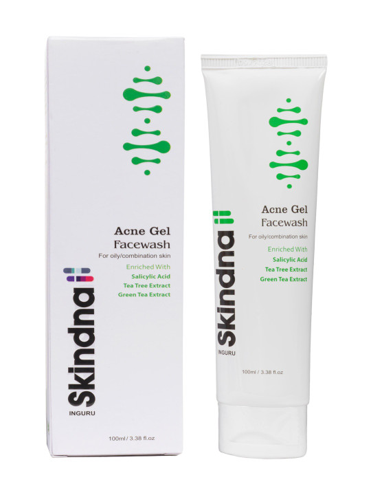 SKINDNA Acne Gel Facewash With Salicylic Acid - 100 ml