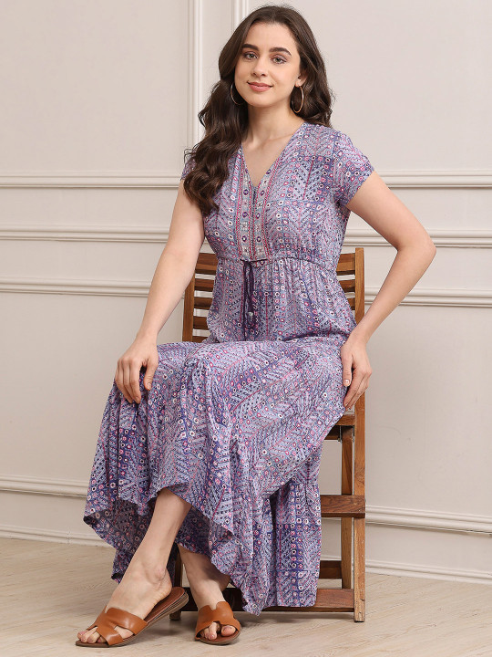 Biba Printed Basic Jumpsuit