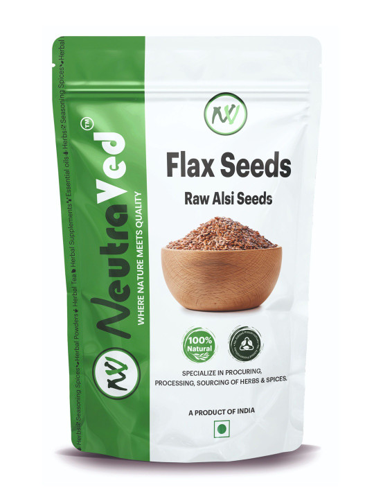 NeutraVed Flax Seeds Raw -350g