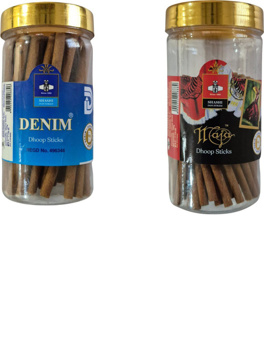 SHASHI DENIM 2-Pcs Brown Incense Sticks Pooja Essentials