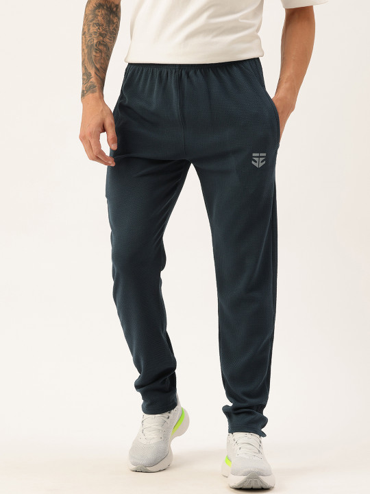 Sports52 wear Men Self Design Dry Fit Training or Gym Sports Track Pants