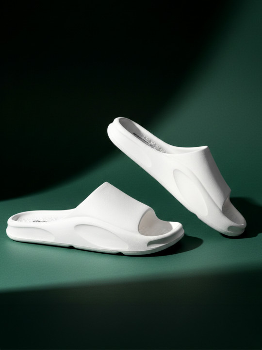 glitchez Men Solid Sliders