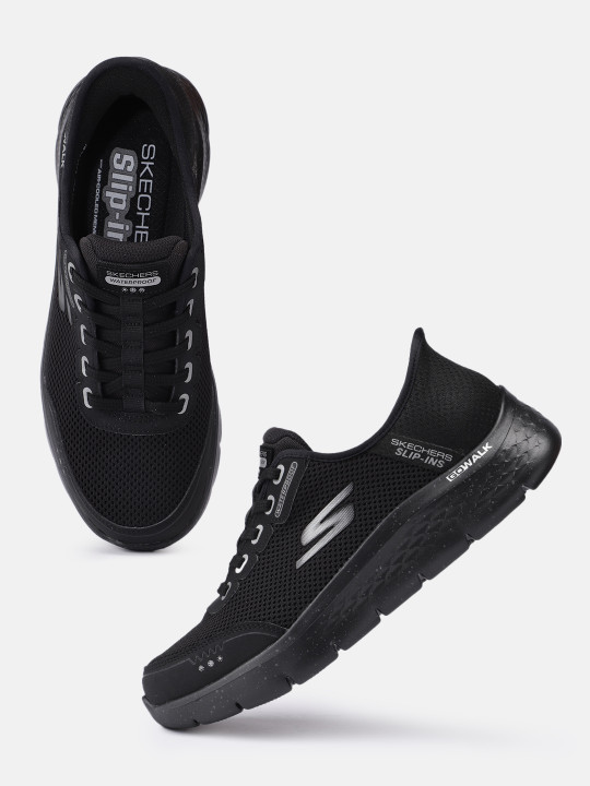 Skechers Men GO WALK FLEX - 100% WATERPROO Walking Slip-Ins Shoes