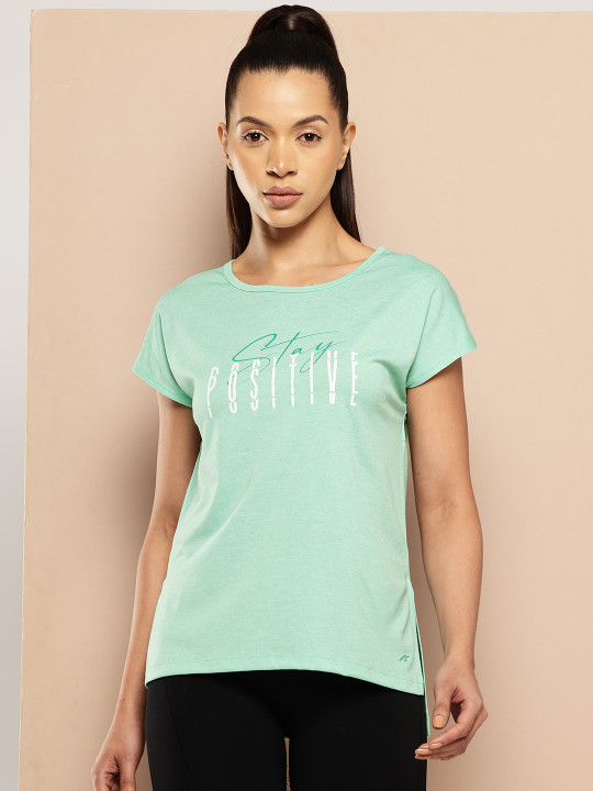 Alcis Printed Dry Tech Slim Fit T-shirt