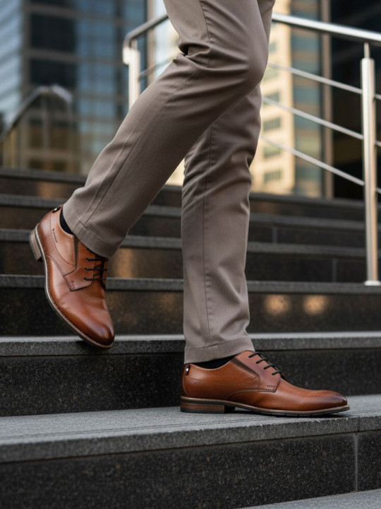 Bugatti Men Leather Formal Derbys