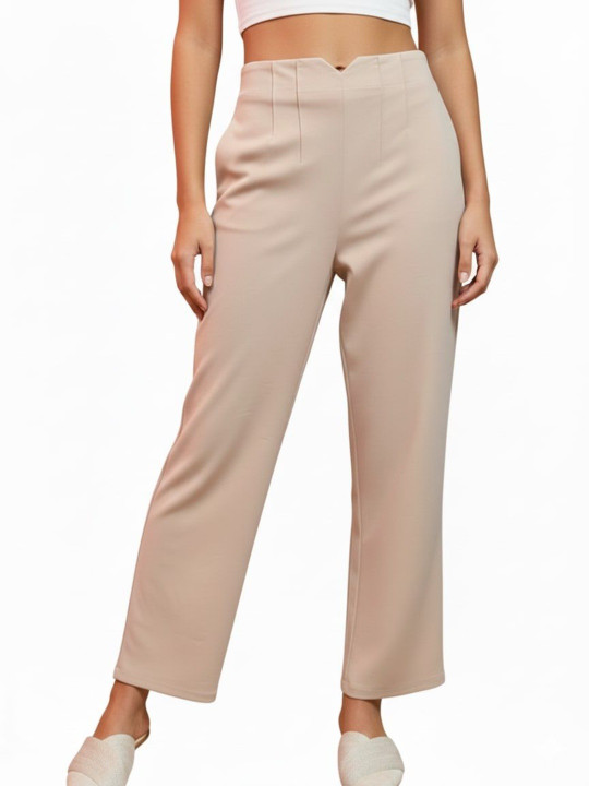 Pookiie Women Smart Easy Wash Trousers