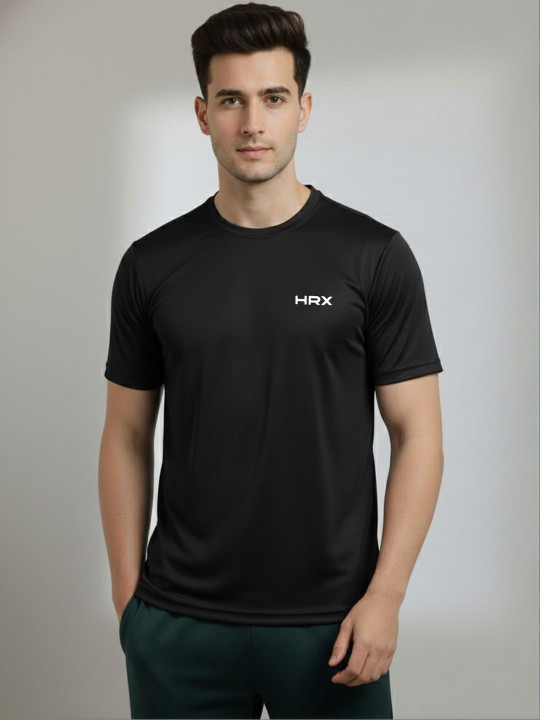 HRX by Hrithik Roshan Men Brand Logo 1 T-shirt