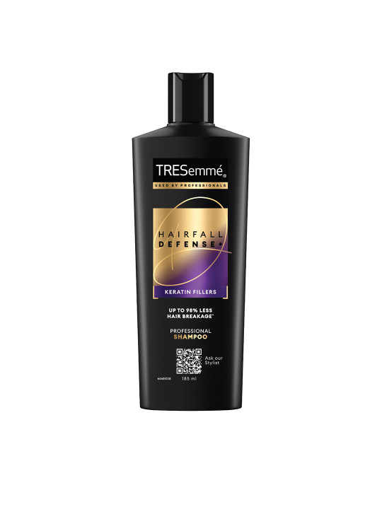 TRESemme Hair Fall Defense Shampoo with Keratin for Hair Fall Control & Longer Hair-185ml