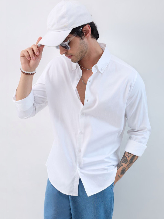 VASTRADO Men Classic Slim Fit Casual Shirt
