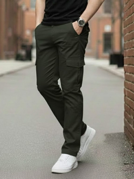 R.Code by The Roadster Life Co. Men Cargos Trousers