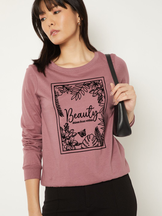 max Women Printed T-shirt