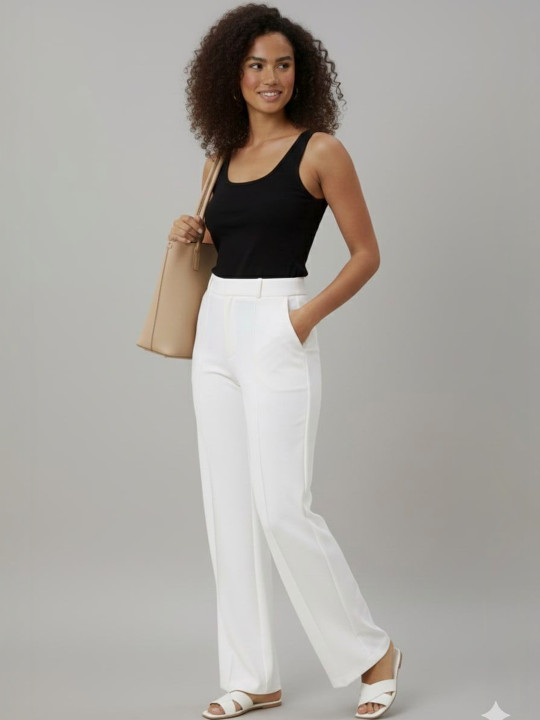 NEYSA Women High-Rise Trousers