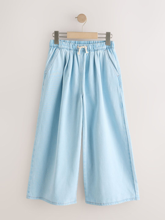 NEXT Girls Flared Mid-Rise Light Fade Jeans