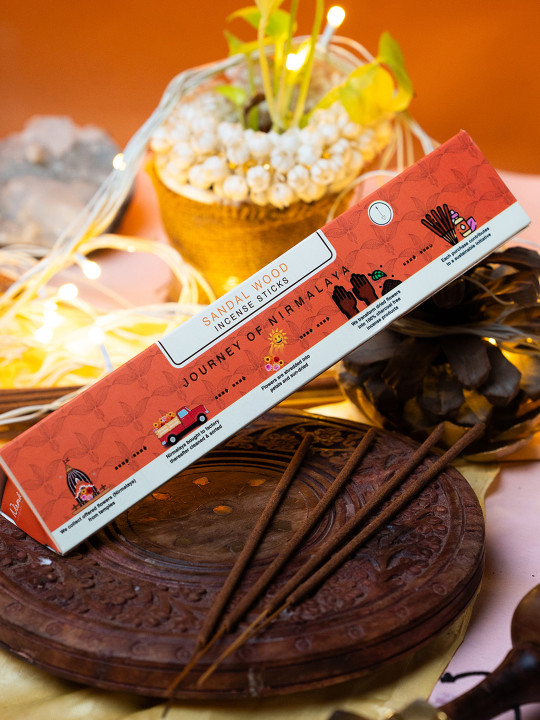 Nirmalaya Sandalwood Incense Sticks 40 Pieces