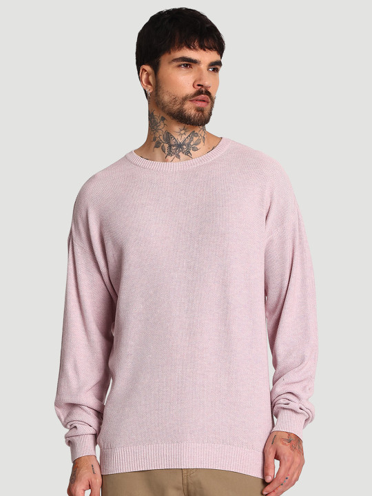 Roadster The Lifestyle Co Round Neck Pullover Sweaters