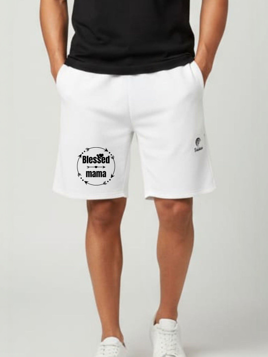Tia Creations Men Typography Printed Low-Rise Shorts