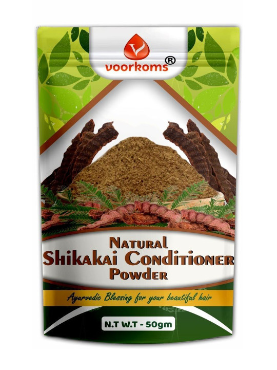VOORKOMS Shikakai Powder For Hair - 50 g