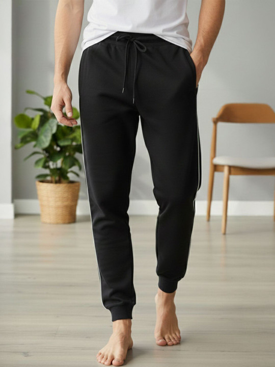 Roadster The Lifestyle Co Cotton Mid-Rise Lounge Pants