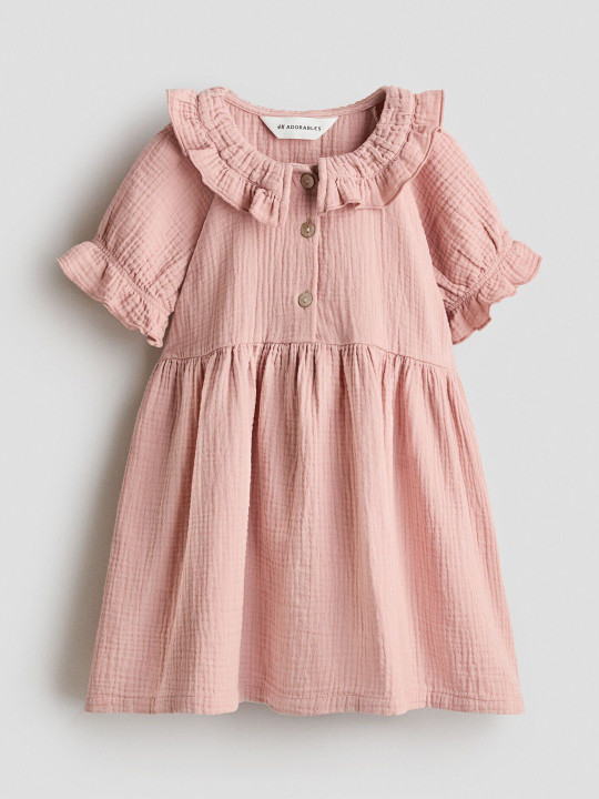 H&M Cotton Muslin Dress