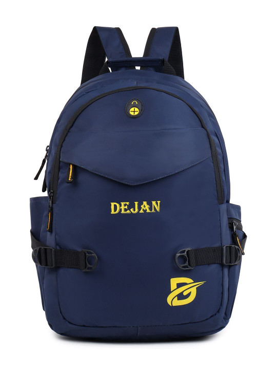 DEJAN Men Brand Logo Backpack