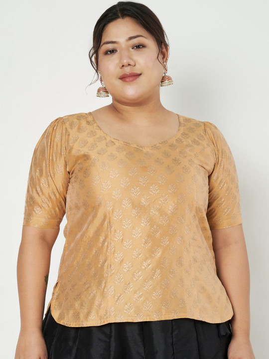 studio rasa Plus Size Printed Blouse
